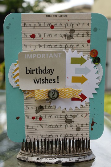 Birthday Card Sept Kit #2