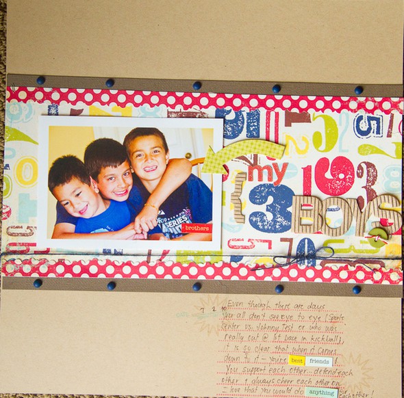 My 3 Boys - A scraplift of Allison w/numbers! by MariaEufemia gallery