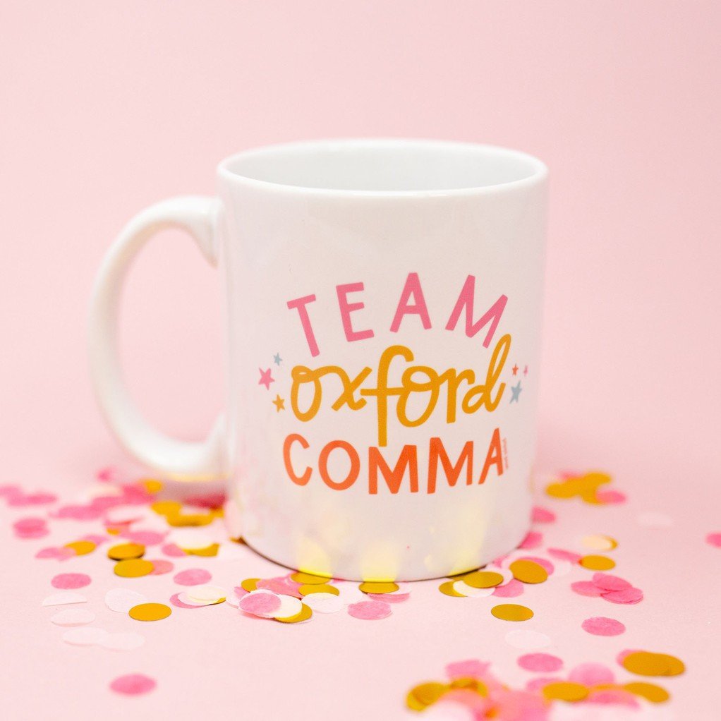 Team Oxford Comma Mug item