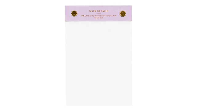 Desktop Notepad - Walk In Faith, 1 of 3