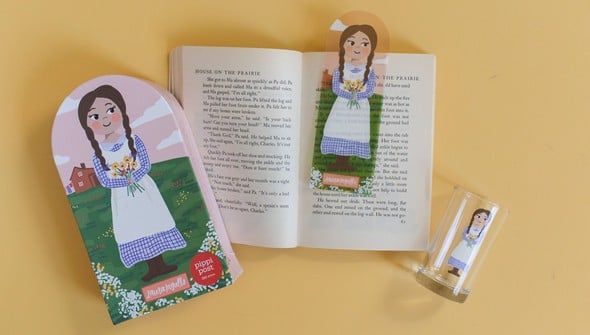 Little House on the Prairie Laura Ingalls Acetate Bookmark gallery