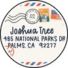 Deliver To Joshua Tree National Park Canvas Pouch 