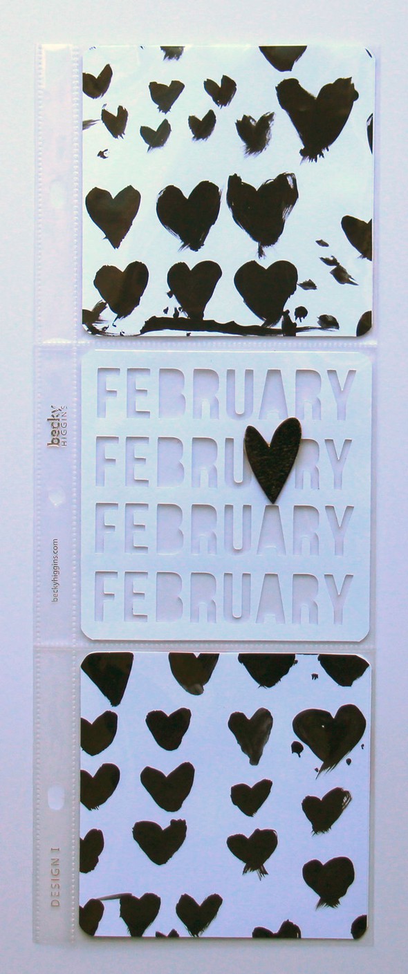 Project Life Monthly Divider - February by kellyxenos gallery