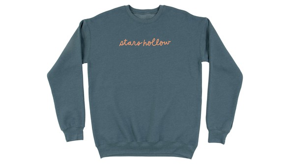 Stars Hollow in the Fall Sweatshirt - Heather Slate gallery