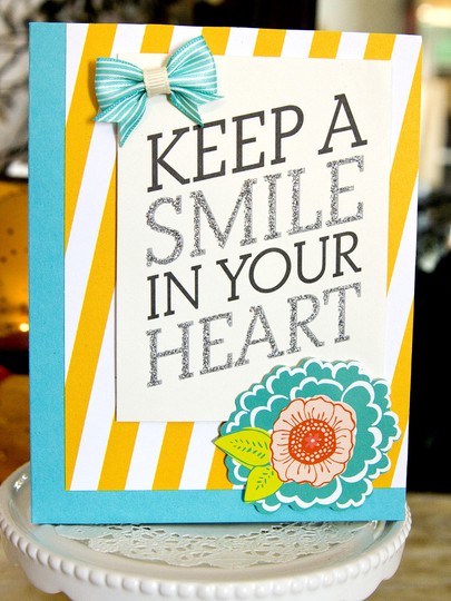 keep a smile card