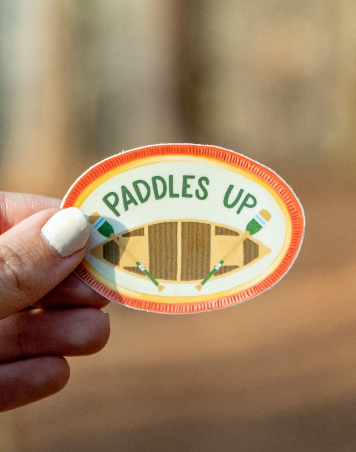 Paddles Up Decal item