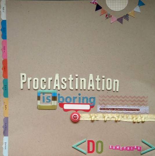 procrastination is boring