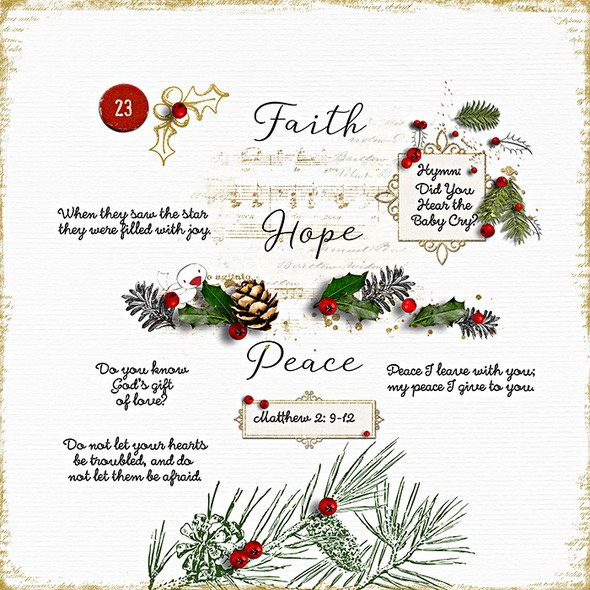 Advent Devotions 22 and 23 by digigrandma gallery