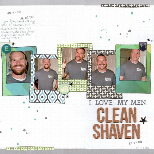 i like my men clean shaven