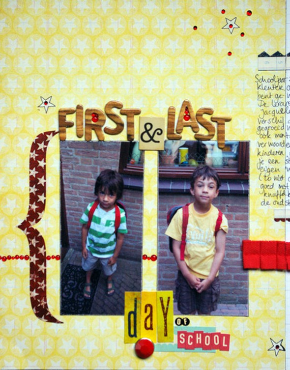 First & last day if school by astrid gallery