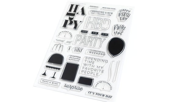 Stamp Set : 6x8 Let's Eat Cake by Paislee Press gallery
