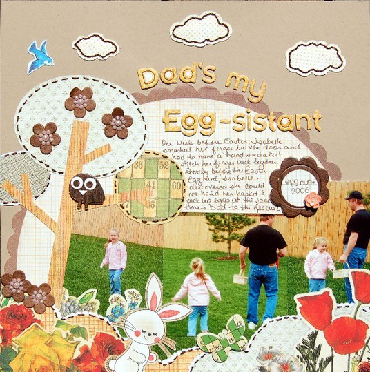 Dad's my Egg-sistant