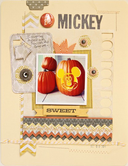 Mickey pumpkin