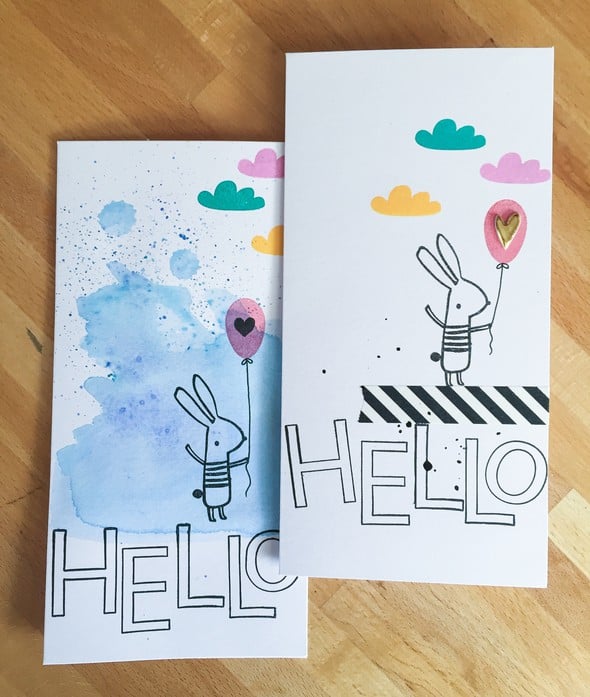 Hello twin cards by kroppone gallery