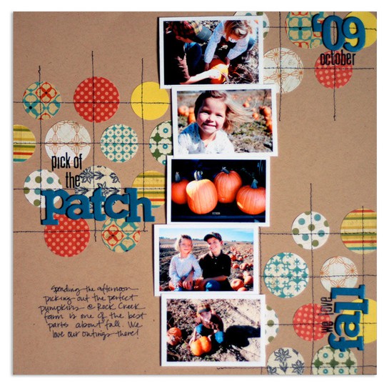 pick of the patch | scrapbook trends nov '12