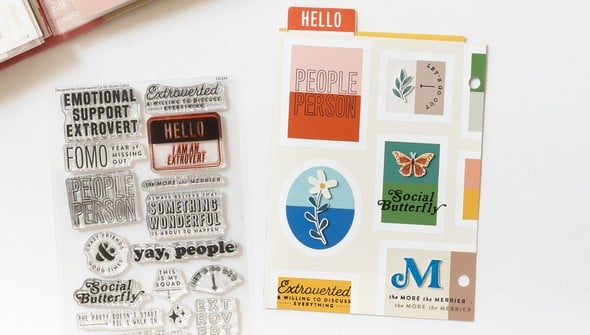 Stamp Set : 4×6 Extrovert gallery