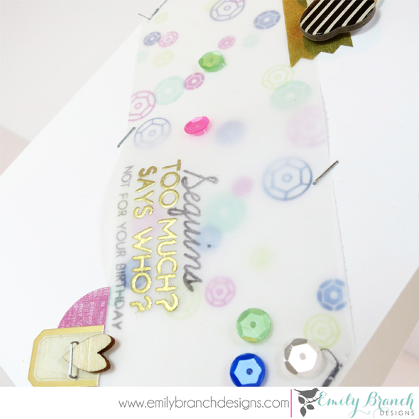 Sequins Too Much Card by BranchOutDesigns gallery