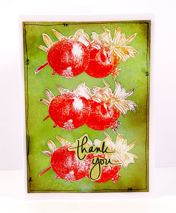 Thanksgiving card by Saneli gallery