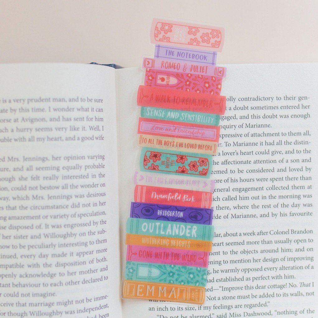 Romance Novels Transparent Bookmark item