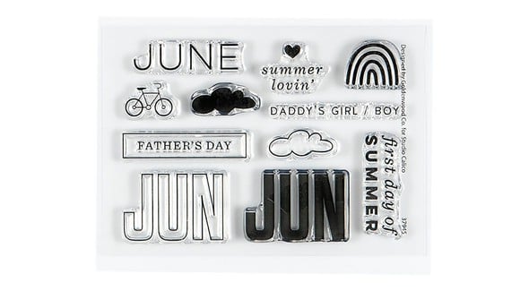 Stamp Set : 3x4 June Monthly Series by Goldenwood Co gallery