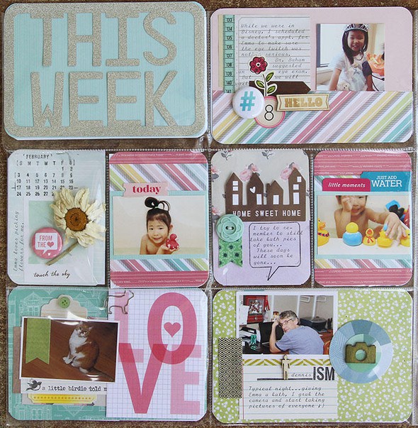 Project Life, Week 8  by patricia gallery