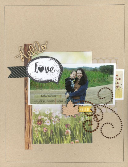 Hello love nicole martel zva creative layout webster's pages clique kits