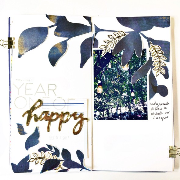 YEAR ONE OF HAPPY TRAVELER'S NOTEBOOK LAYOUT AND PROCESS VIDEO by ElleWood gallery