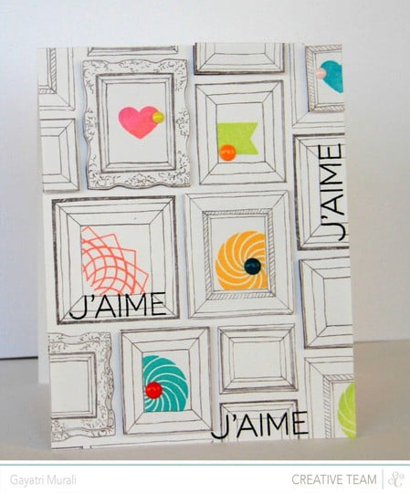 J'AMIE - Double Scoop Card Kit only