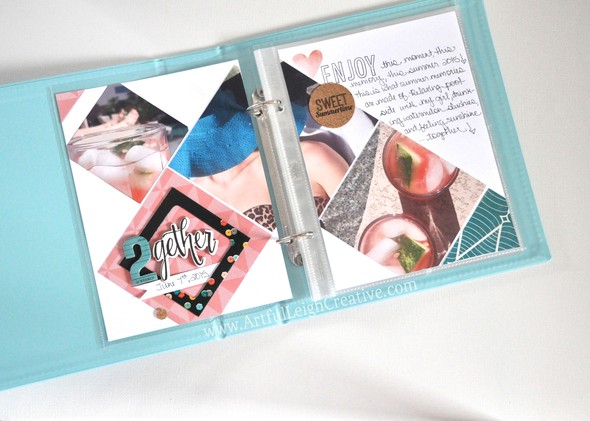 6x8 Project Life Album for #LittleSummerJOY  by scrappyleigh gallery