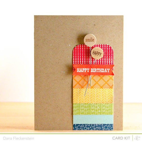 Rainbow Birthday Card by pixnglue gallery