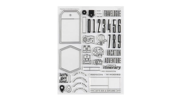 Stamp Set : 6x8 Travelogue by In a Creative Bubble gallery