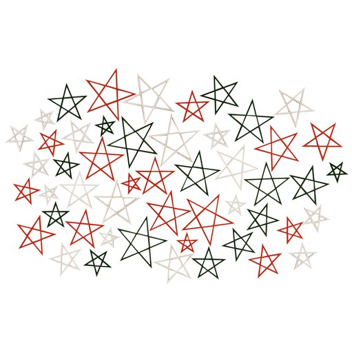 Picture of Painted Wood Veneer Stars