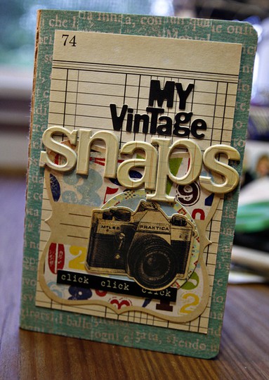 my vintage snaps...mini book