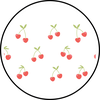 Cherries Large Ceramic Mug