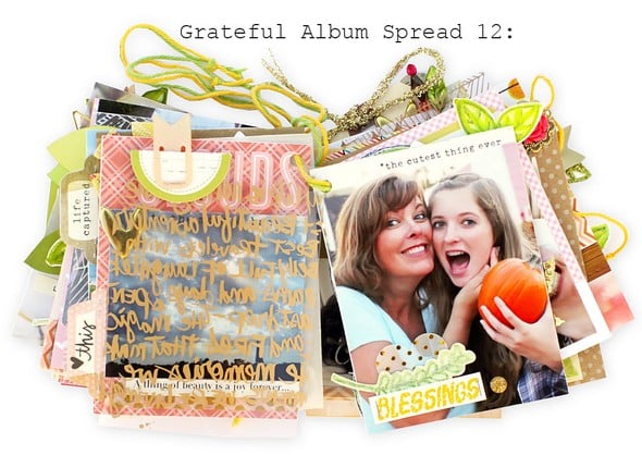 Grateful album spread twelve