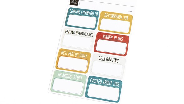 4x6 Fill In The Blank Sticker Sheets gallery