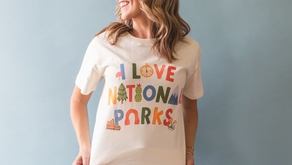 I Love National Parks - Pippi Tee - Ivory gallery