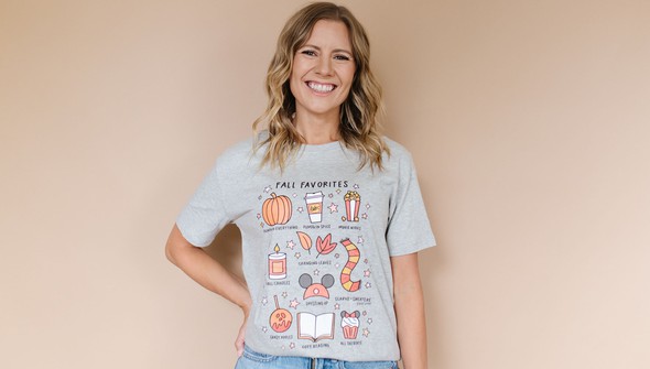 Fall Favorites - Pippi Tee - Ash gallery