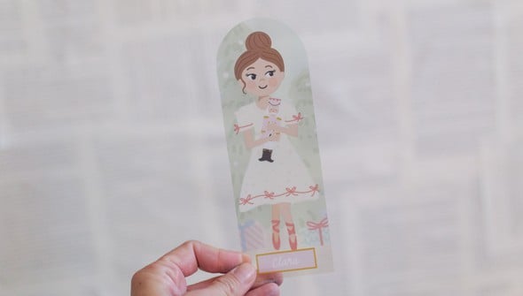 The Nutcracker Clara Transparent Bookmark gallery