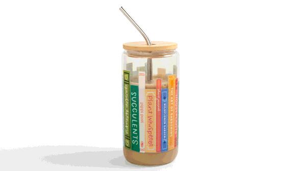 Plant Books Glass Can gallery