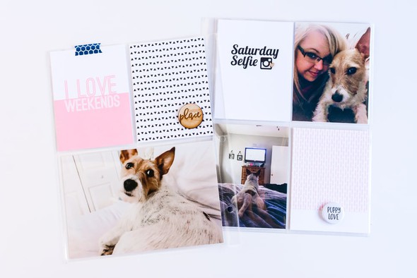 I Love Weekends | 6x8 Hybrid Pocket Page Spread by Turquoiseavenue gallery