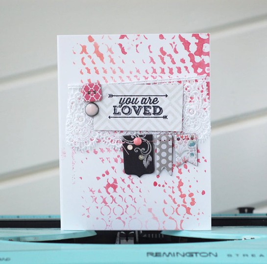 Youareloved card
