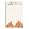 Go To The Mountains Notepad