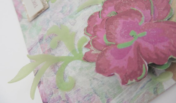 Whitewashed Floral Tags in 5 Ways to Use Gesso gallery