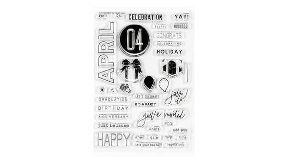 Stamp Set : 4×6 April Highlights gallery