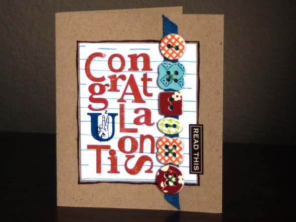 congrats card by mlepitts gallery