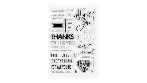 Stamp Set : 4×6 Thank You Notes gallery