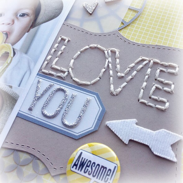 love you ~ bright ideas (sewn title) by jamiepate gallery
