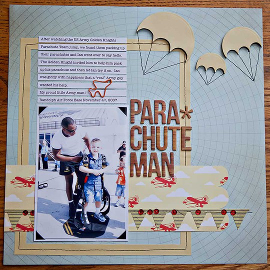 Parachute Man *Lift the Person Above You*