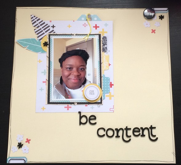 Be content 
